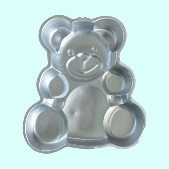 Vintage Bear 1982 Wilton Cake Pan Mold #502-3754 - Picture 2 of 3